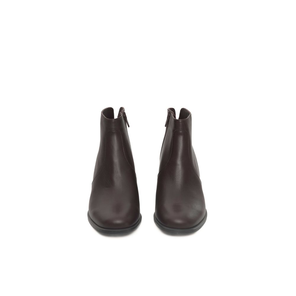 Cerruti 1881 Burgundy Cowhide Women Boot