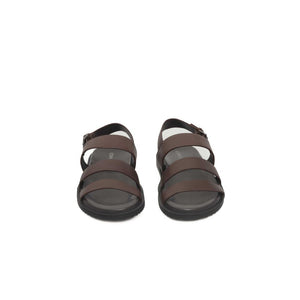 Cerruti 1881 Brown Cowhide Men Sandal