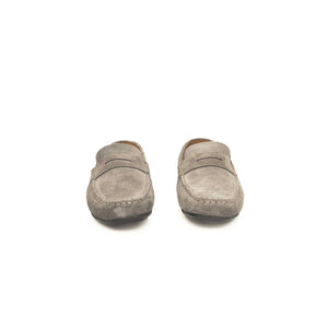 Cerruti 1881 Gray Cowhide Men's Loafer