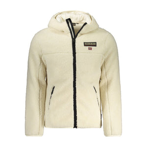 Napapijri Bianco Polyester Mens Jacket