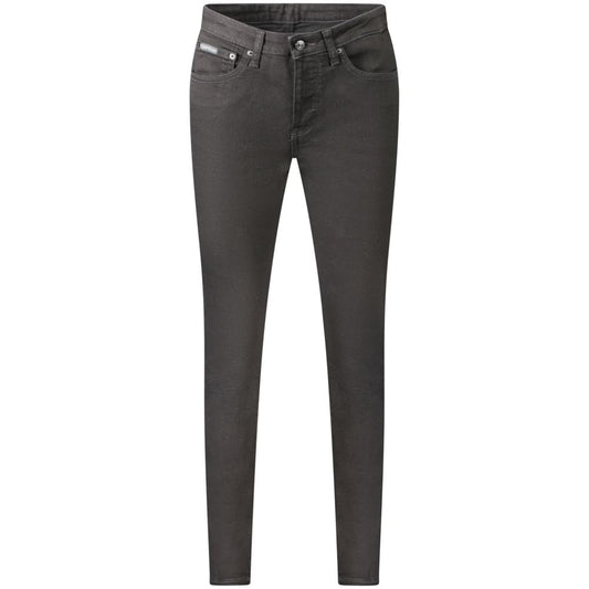 Calvin Klein Black Cotton Women Jeans