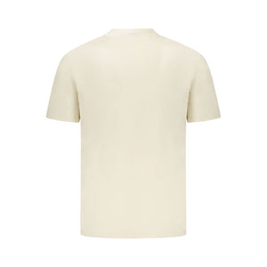 Napapijri Beige Cotton Men T-Shirt