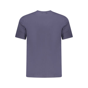 Napapijri Blue Cotton Men T-Shirt