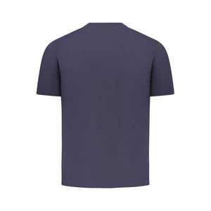 Napapijri Blue Cotton Men T-Shirt