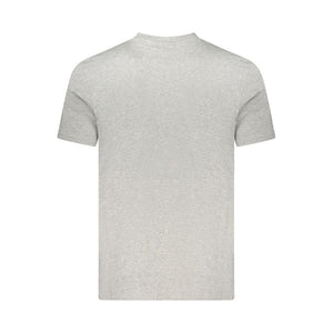 Napapijri Gray Cotton Men T-Shirt