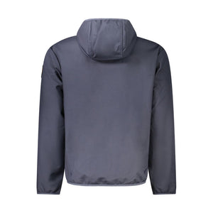 Napapijri Blue Polyester Men Jacket