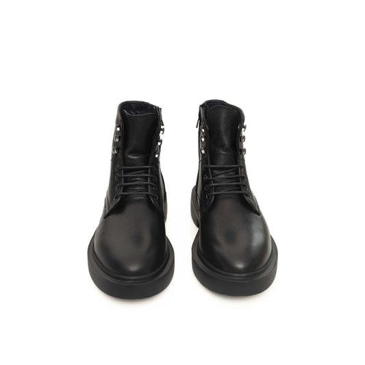 Cerruti 1881 Black Calfskin Boot
