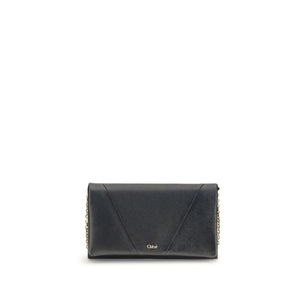 Chloé Black Calf Leather Bos Taurus Wallet