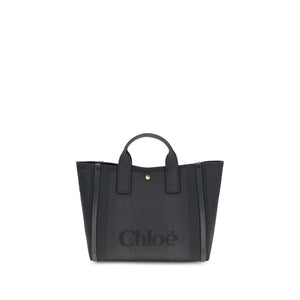 Chloé Black Cotton Handbag