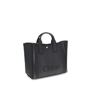 Chloé Black Cotton Handbag