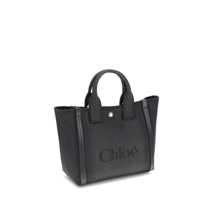 Chloé Black Cotton Handbag