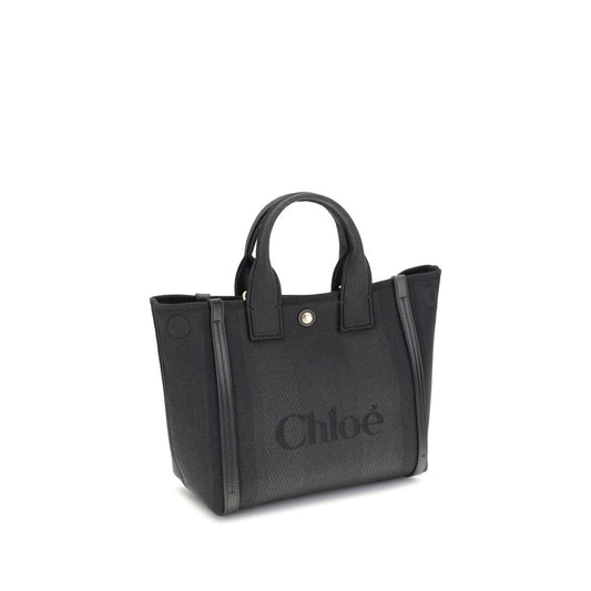 Chloé Black Cotton Handbag
