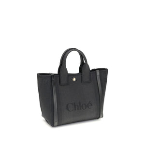 Chloé Black Cotton Handbag