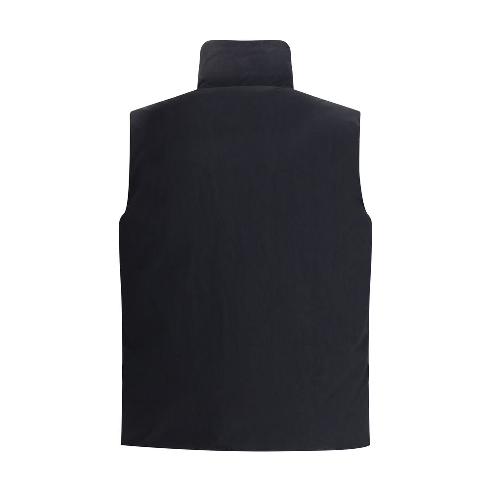 LAMINAR Black Polyamide Sleveless Jacket