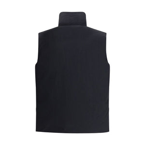 LAMINAR Black Polyamide Sleveless Jacket