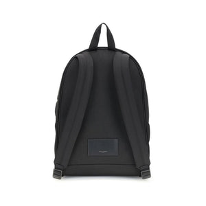 Saint Laurent Black Recycled Polyamide Backpack