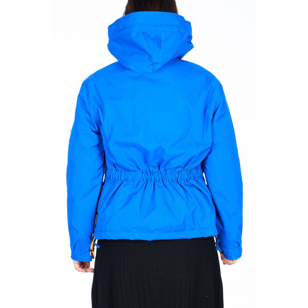 Ladakh Blue Polyester Women Jacket