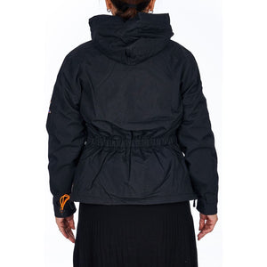 Ladakh Black Polyester Women Jacket