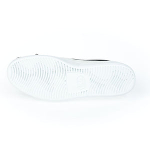 Mr&Mrs Italy Black Leather Women Slip-On Shoe