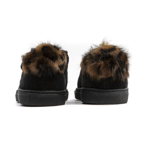 Mr&Mrs Italy Black Leather Women Sneaker