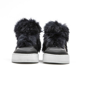 Mr&Mrs Italy Blue Cotton Women Sneaker