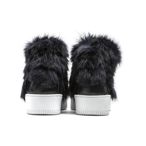 Mr&Mrs Italy Blue Cotton Women Sneaker