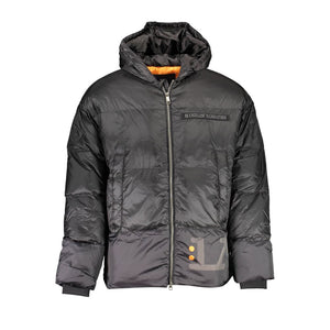 La Martina Black Feather Jackets & Coat