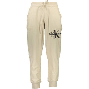 Calvin Klein Beige Cotton Men's Sweatpant