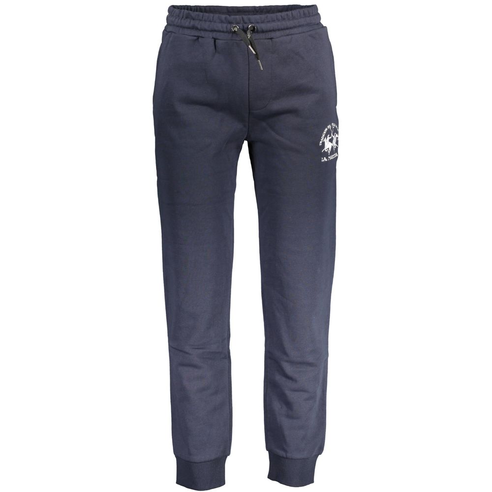 La Martina Blue Cotton Men's Sweatpants