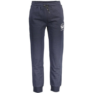 La Martina Blue Cotton Men's Sweatpants