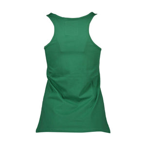 Silvian Heach Verde Cotton Women Tank Top