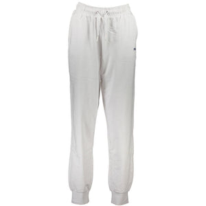 Fila White Cotton Women's Track Pant
