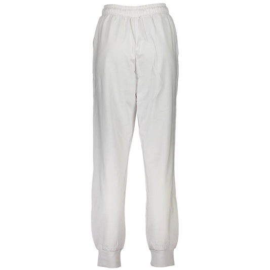 Fila White Cotton Women's Track Pant