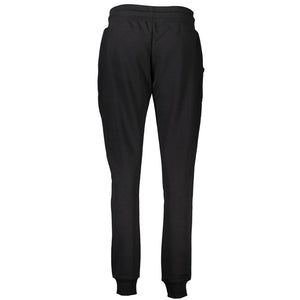 Cavalli Class Nero Cotton Women Sweatpants