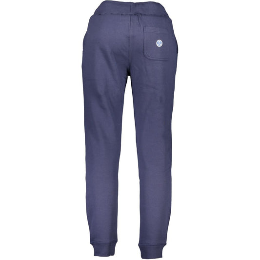 North Sails Blue Cotton Men Jogger