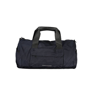 Tommy Hilfiger Blue Polyester Men's Bag with Shoulder Strap