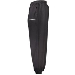 Calvin Klein Black Cotton Men's Sport Trouser