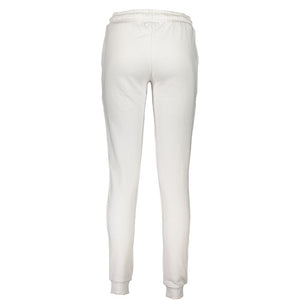 Cavalli Class White Cotton Women's Sweatpant