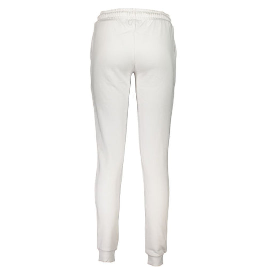 Cavalli Class White Cotton Women's Sweatpant
