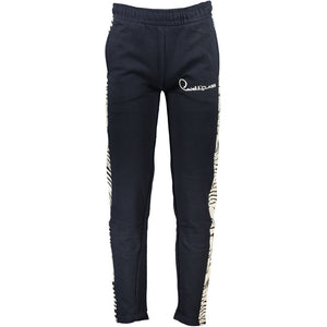 Cavalli Class Blu Cotton Men Sport Trouser