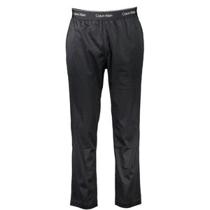 Calvin Klein Black Polyester Men's Track Pant