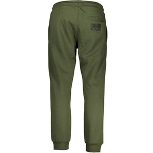 Cavalli Class Verde Polyester Men's Sweatpant