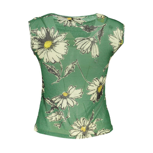Desigual Verde Polyester Woman Tank Top
