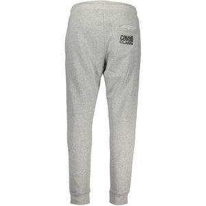 Cavalli Class Gray Cotton Pant
