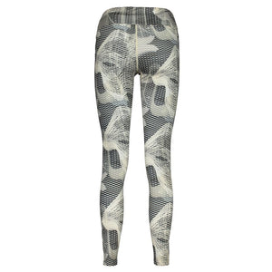 Fila Black Polyester Women Legging