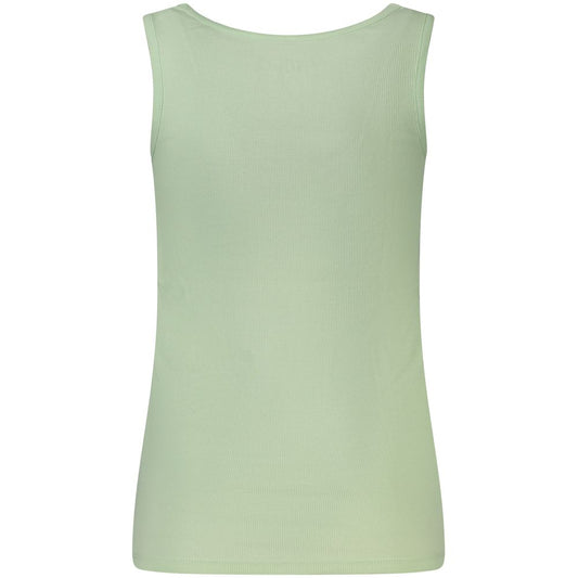 Guess Jeans Verde Organic Cotton Women Tank Top