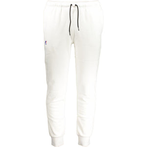 K-WAY Bianco Polyester Men's Tracksuit Pant
