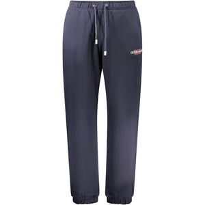 Guess Jeans Blu Cotton Men's Sweatpants