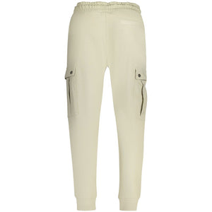 Hugo Boss Beige Cotton Men's Tracksuit Pants