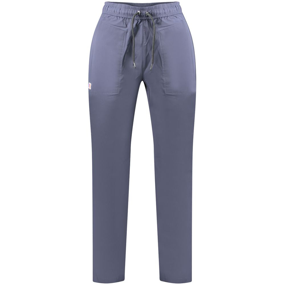 K-WAY Blu Poliammide Men's Track Pant